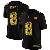 Nike Giants 8 Daniel Jones Black Leopard Vapor Untouchable Limited Jersey Dyin,baseball caps,new era cap wholesale,wholesale hats